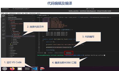 電腦鴻蒙運行Linux程序，以及Linux下hi3861一站式鴻蒙開發燒錄指南